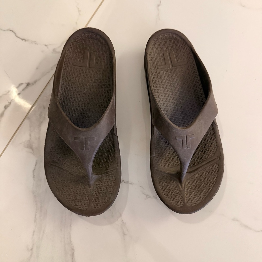 Terox Brown Flip Flop Sandals Unisex Size ML